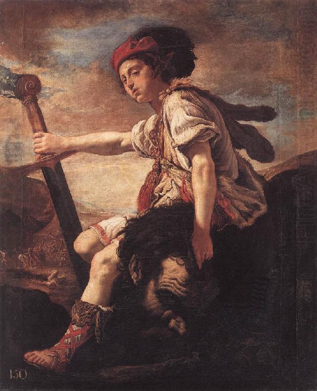FETI, Domenico David with the Head of Goliath dfg china oil painting image